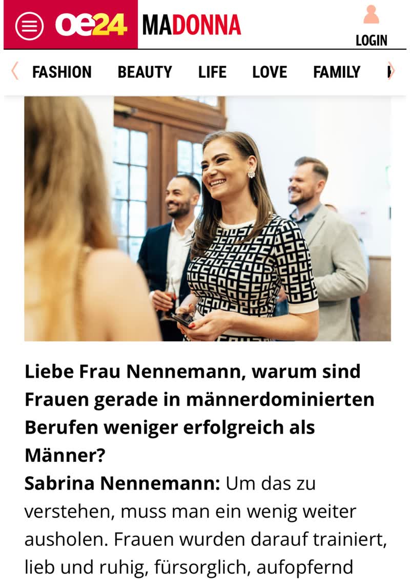 Pressebericht Sabrina Nennemann